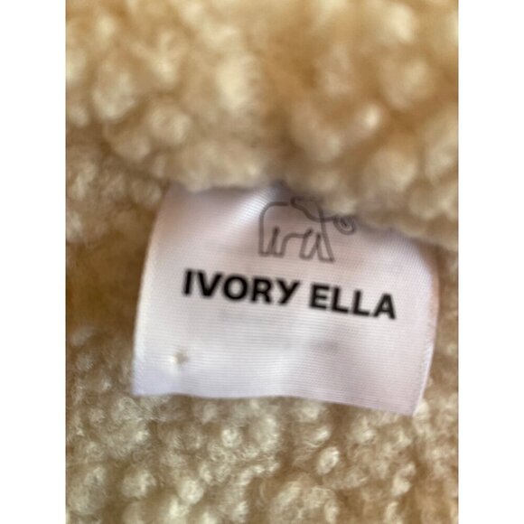 Ella Ivory Pink Teddy Bear Trapper Hat One Size Ear Flaps - Picture 8 of 8